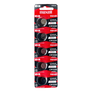 Button Cell Lithium Battery (5 Pcs/Card)