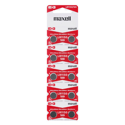 Button Cell Alkaline Battery (10 Pcs/Card)