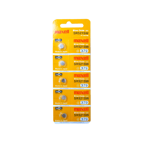 Button Cell Silver Oxide Battery (5 Pcs/Card)
