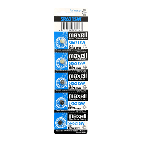 Button Cell Silver Oxide Battery (5 Pcs/Card) - Image 2