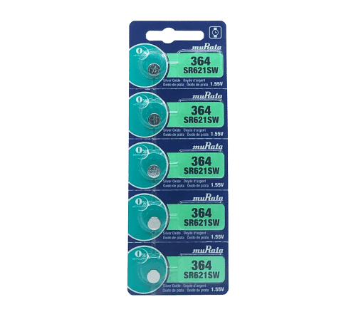 Button Cell Silver Oxide Battery (5 Pcs/Card)