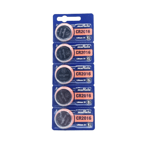 Button Cell Lithium Battery (5 Pcs/Card)